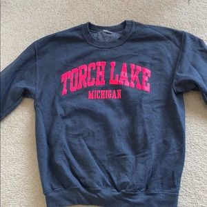 torch lake crewneck
